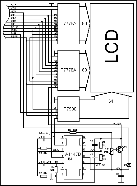 LCD schema